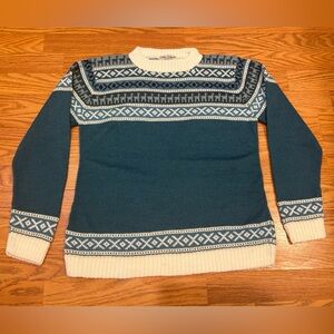 Vintage Alpaca Pullover Sweater - Made in Peru